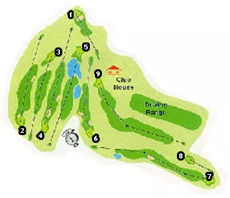 Course Map Villaviciosa Golf Course