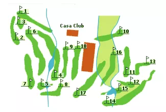 Course Map Larrabea Golf Course
