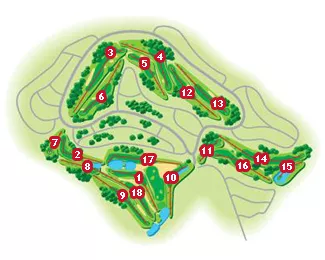 Course Map Layos Golf Course