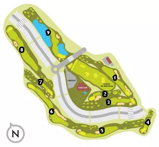 Course Map Señorío de Illescas Golf Course