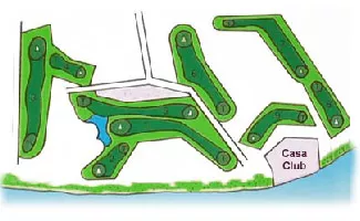 Course Map Los Moriscos Golf Club