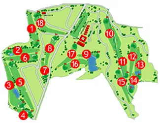 Course Map Baviera Golf Course