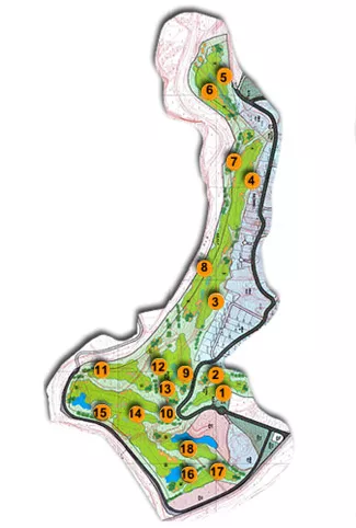 Course Map Santana Golf Club