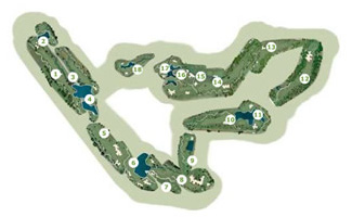 Course Map Sancti Petri Hills Golf