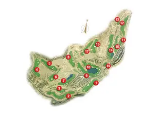Course Map Anfi Tauro Golf Course