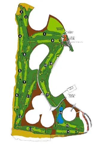 Course Map Maspalomas Golf Course