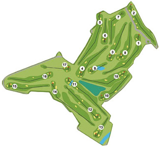 Course Map Villamartin Golf Course
