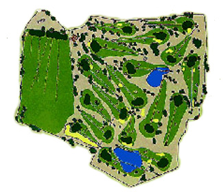 Course Map El Vendrell Golf Center