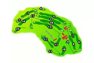 Course Map Real Club de Golf Castiello