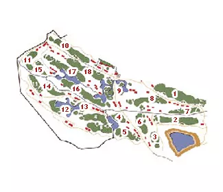 Course Map El Fresnillo Golf Course