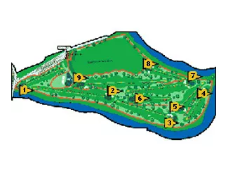 Course Map Isla Dos Aguas Golf Course