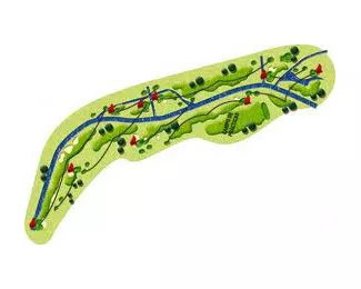 Course Map Villarrin Golf Course