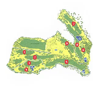 Course Map Lugo Golf Course
