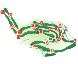 Course Map Estepona Golf